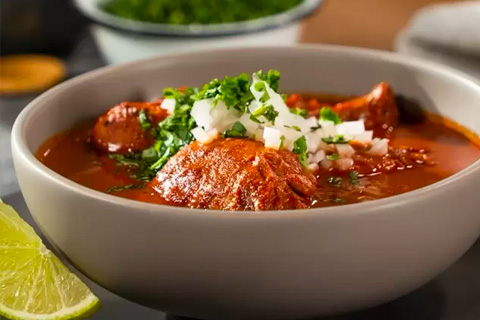 Pollo en Birria